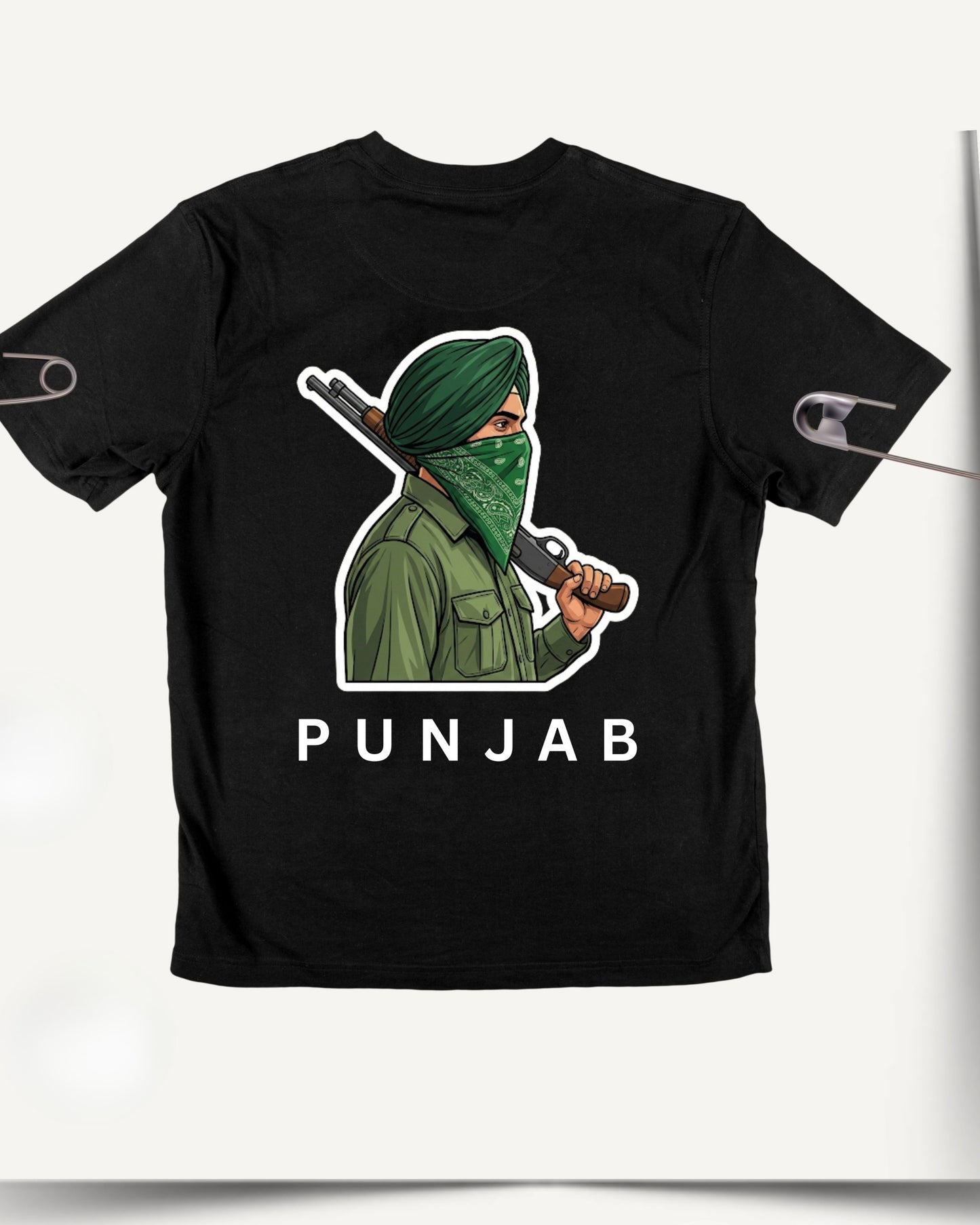 Punjab Pride - Urban Desi Graphic T-Shirt