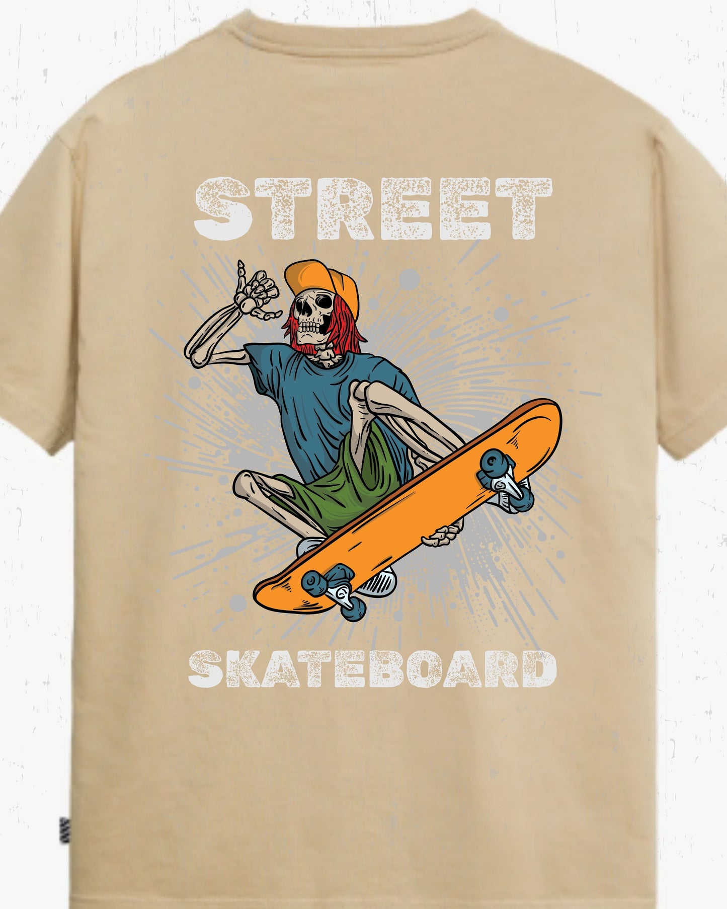 Street Skater Skeleton T-Shirt – Edition