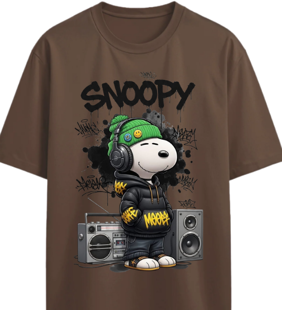 Urban Snoopy - Hip Hop Edition (Coffee Brown)