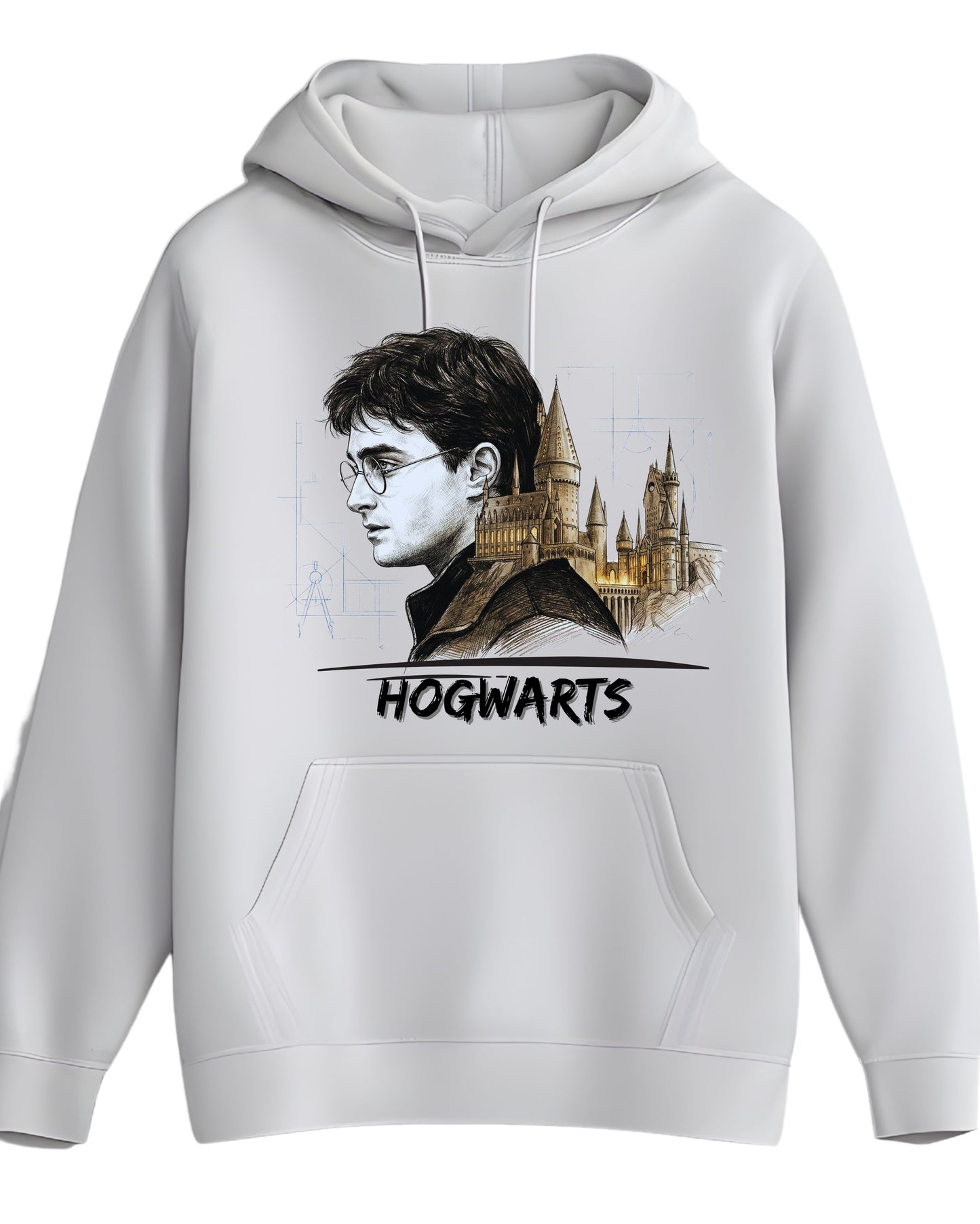 Harry Potter Hogwarts Graphic Hoodie - Premium Comfort Edition