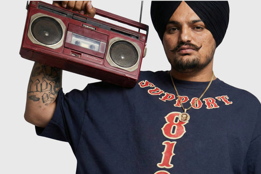 Sidhu Moosewala Support Graphic Printed T-Shirt