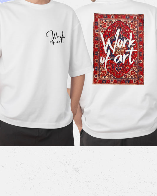 Work of Art – Premium Oversized T-Shirt