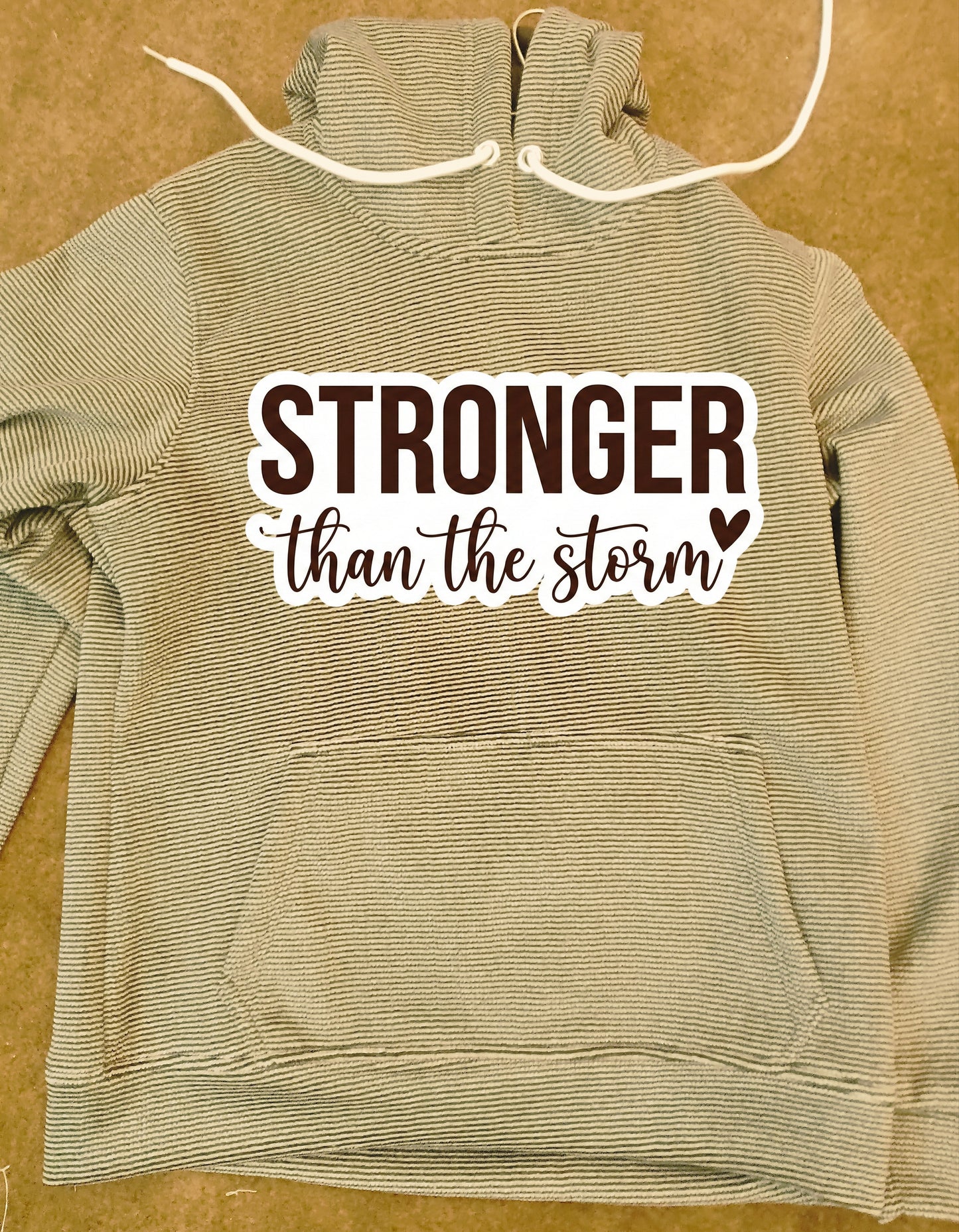 Stronger Than The Storm - Premium Unisex Hoodie