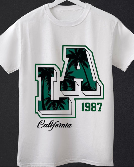 LA 1987 Retro Vibes Tee