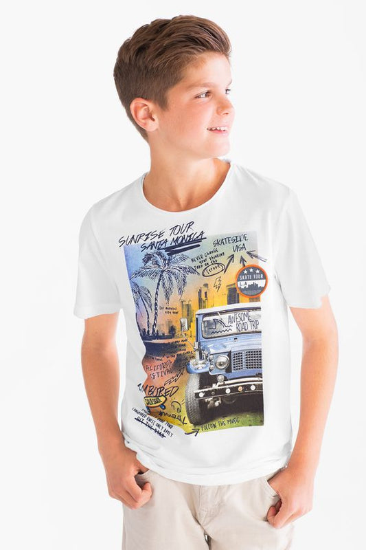 Santa Monica Road Trip Graphic Tee