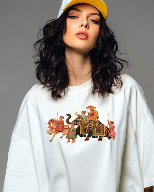 Royal Heritage Elephant Graphic T-Shirt