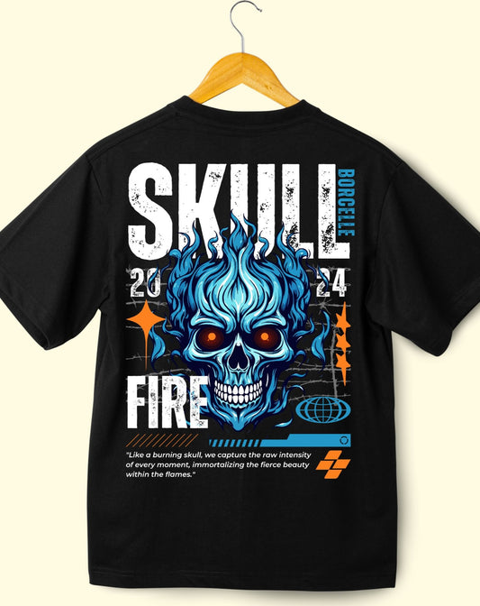 Skull Fire Edition - Premium Graphic Tee